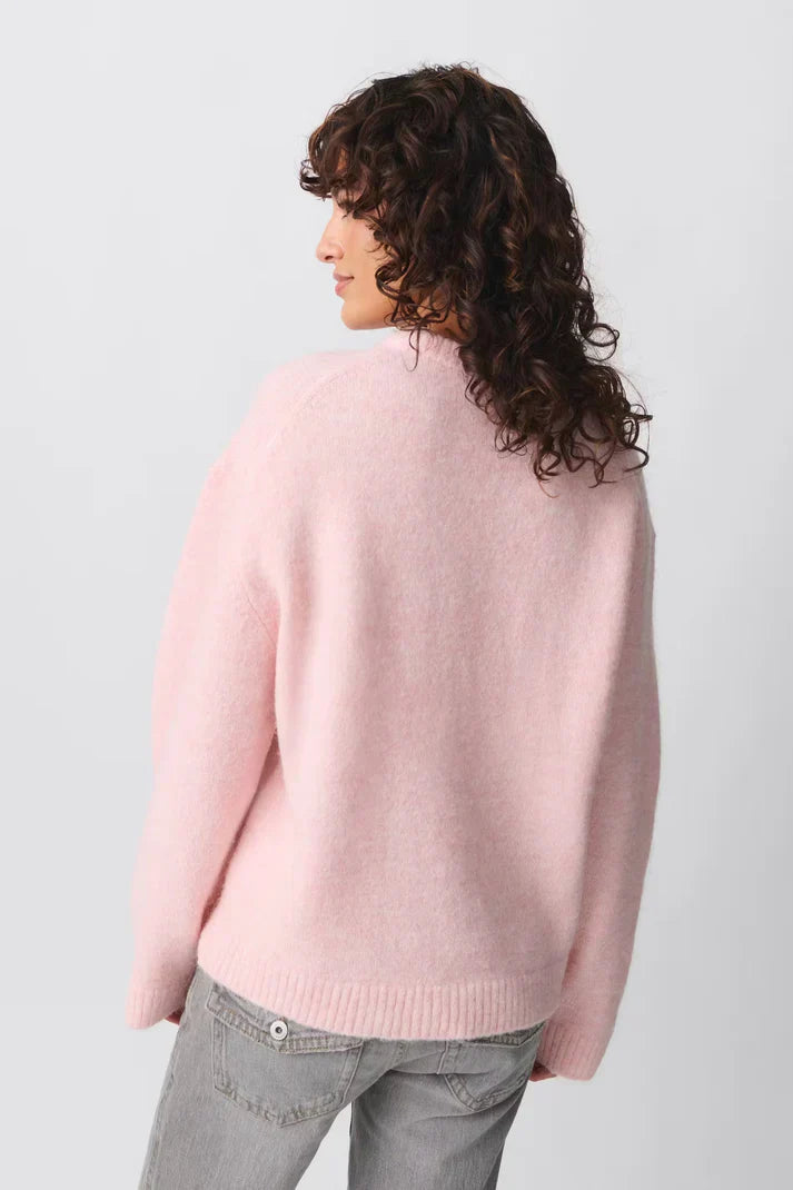 ALMON - Knitted Sweater - Pink