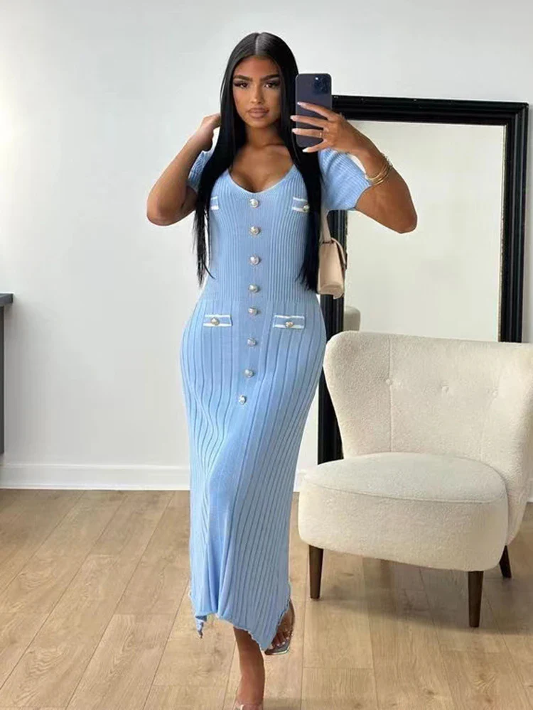 ITALIA - Button Dress